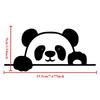 Cute Panda Creative Decal Car Body Stickers Occlusion Automotive Decorative Car Stickers Accessories Car Accessories
