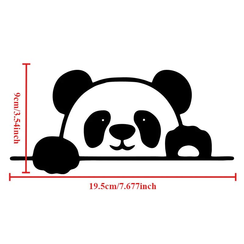 Cute Panda Creative Decal Car Body Stickers Occlusion Automotive Decorative Car Stickers Accessories Car Accessories