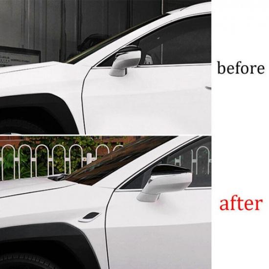 2P Chrome Body Side Fender Air Outlet Cover Trim 2P For Lexus RX350 450h 2016-22