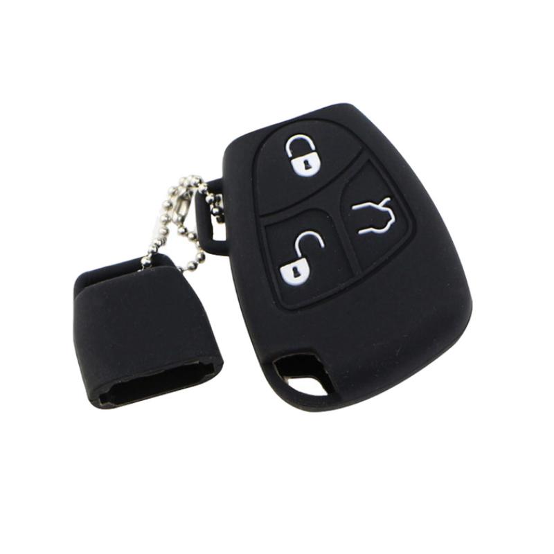 3 Tasten Auto Fernbedienung Schlüssel Fall Abdeckung Schutz Halter für Mercedes Benz W211 W202 BCE Klasse ML S CL 220. schlüssel