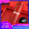 För Jeep Bil Smart Display Temperatur Termosmugg Isolerad Flaska För Jeep Grand Cherokee wk2 Wrangler JK Snodd Gladiator