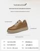 Men's Height-Boosting Workwear Platform Shoes - 8CM Thick Sole, Casual Sports Style, Invisible Lift 6CM