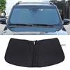 Black Front Car SunShade Windshield Window Cover For LR3 LR4 L319 04-16