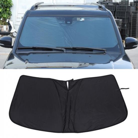 Black Front Car SunShade Windshield Window Cover For LR3 LR4 L319 04-16