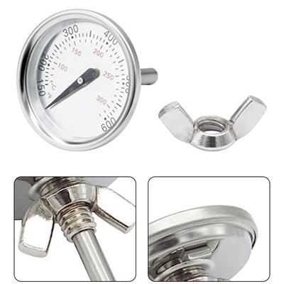 For Weber Compatible Stainless Steel BBQ Thermometer for Spirit 210 220 310 and Q Series Grill Temperature Gauge