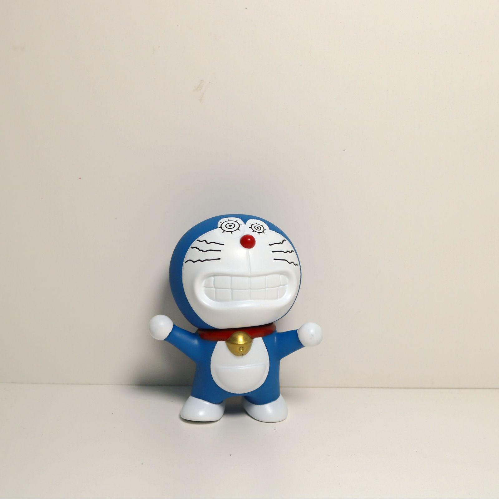 10cm Doraemon Soft Glue Figure Model - Creative Car Ornament Toy Gift