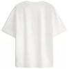 Calvin Klein Unisex Letter Logo Print Loose Round Neck Short Sleeve T-Shirt Unisex T-Shirts Moonlight-White J400322YAF
