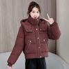 Women’s Short Hooded Windproof Thicken Warm Winter Jacket