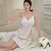 French Ice Silk Suspender Pajamas Women's Summer Sexy Pajamas Japanese Lace Pajamas Girls Loungewear Silk