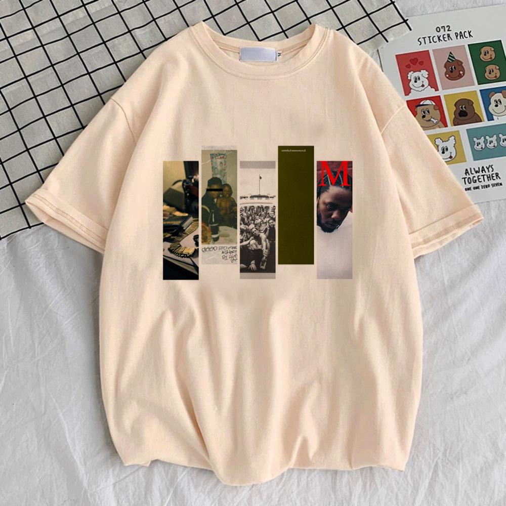 

Kendrick Lamar top tees teen korean clothes aesthetic harajuku Trendy streetwear shirt graphic 2000s women hip hop Gothic 4XL