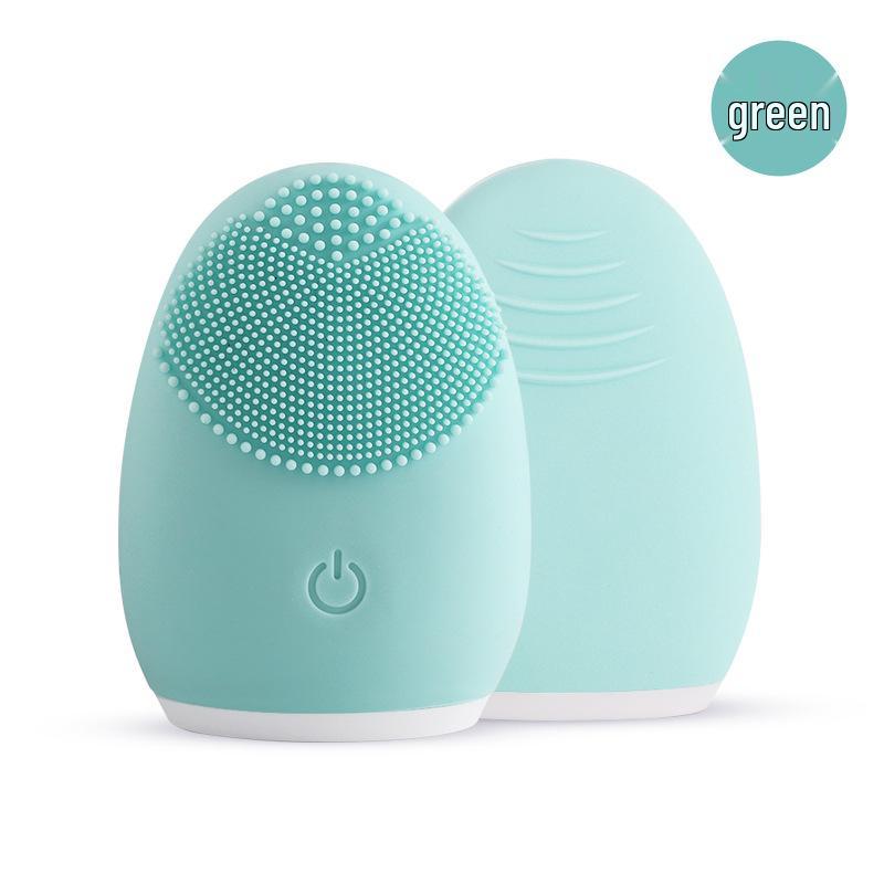 Electric Soft Silicone Facial Cleansing Brush and Makeup Remover