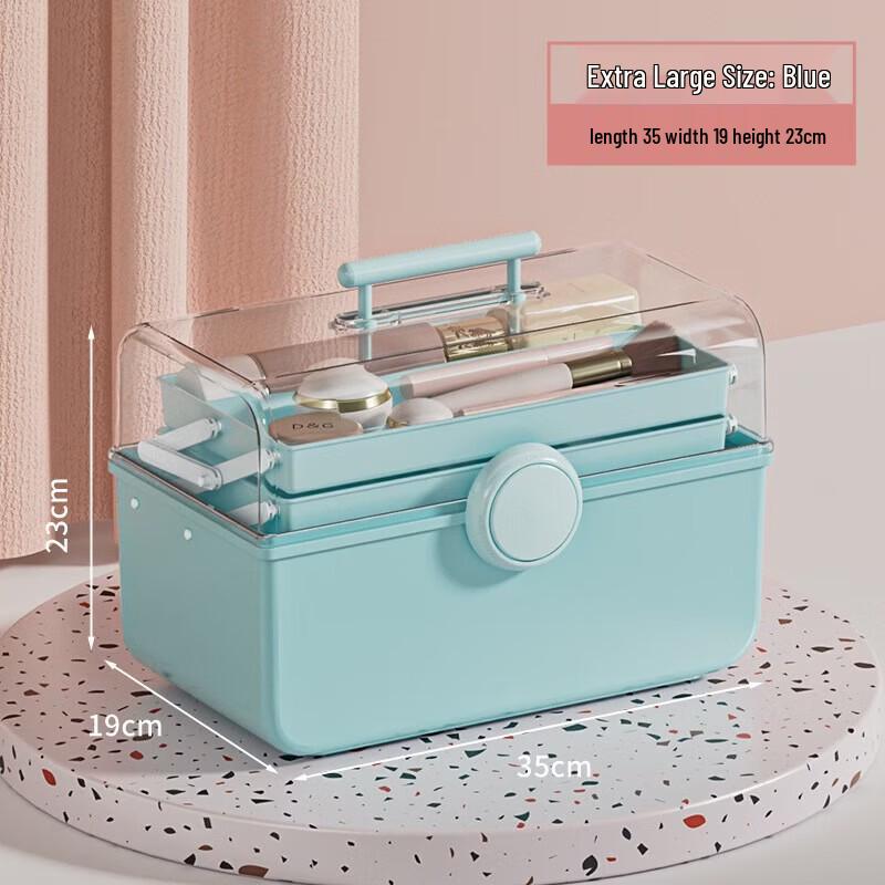 WEZHO Large Capacity Cosmetic Storage Box