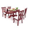 Doll House Chair Table Model Dining Set Realistic Table Dollhouses Chair Realistic Play Chair Realistic 1:12 Model Toy