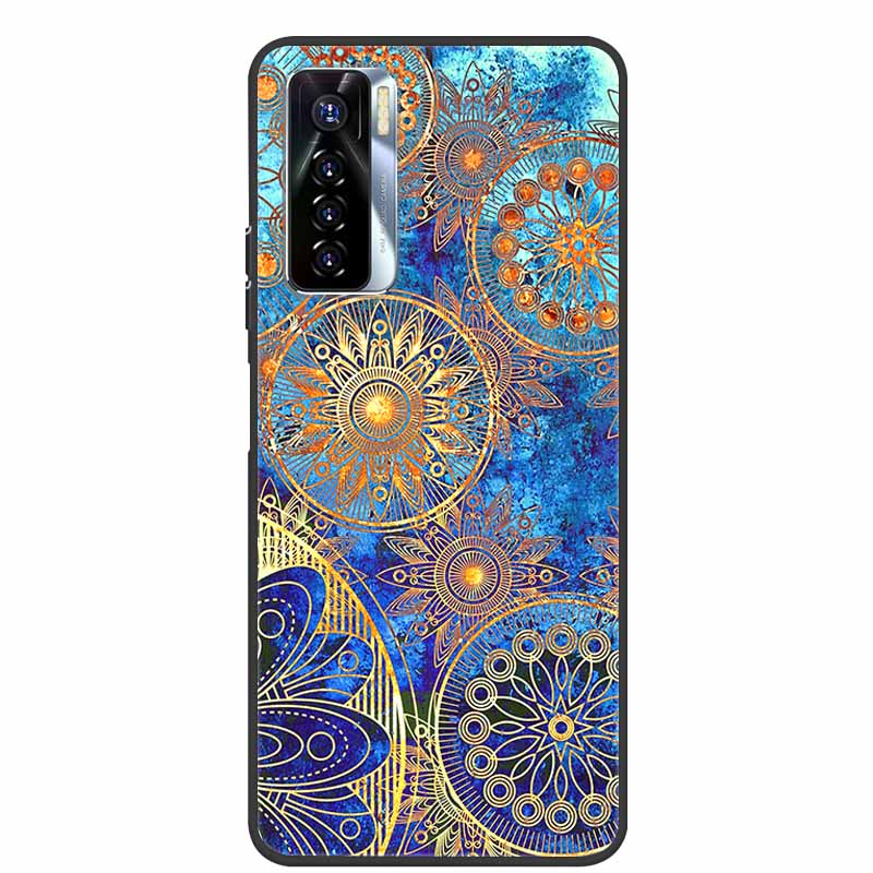 For Tecno Camon 17 Pro Case Soft Silicone Fundas Back Cover For Tecno Camon 17P 2021 Phone Case Camon17 Pro 6.8 inch TPU Cover