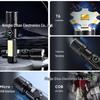UOSU T6+COB USB Rechargeable Zoom Flashlight