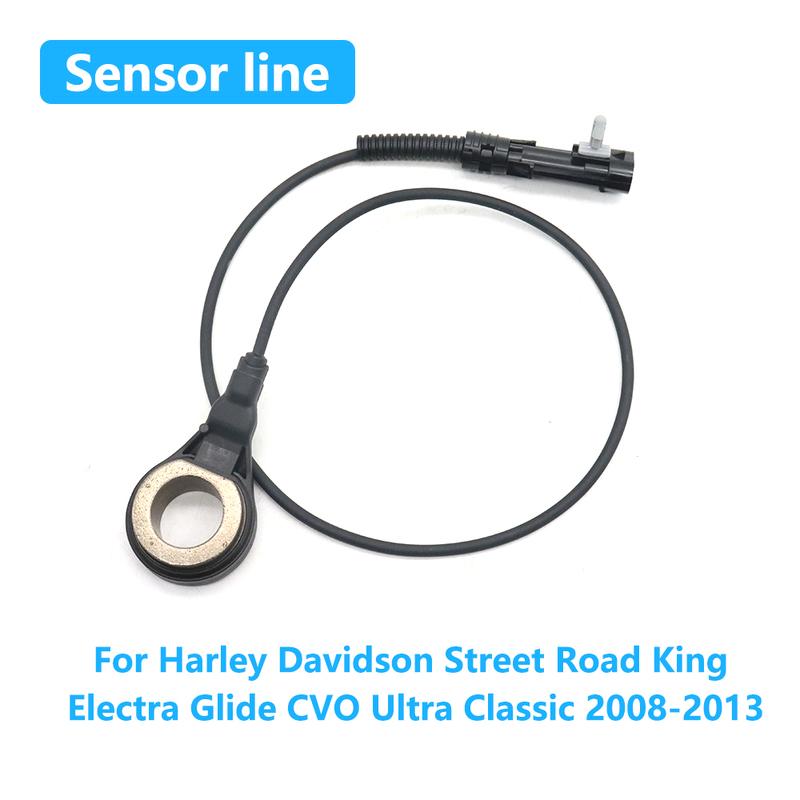 Motorcycle Front ABS Wheel Speed Sensor For Harley Davidson Street Road King Electra Glide CVO Ultra Classic 2008-2013