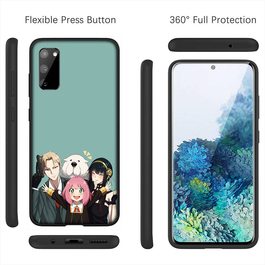 Cover for iPhone 16 15 Xiaomi Redmi Note 14 13 12 11 Pro Max X 8 9 16e Samsung Galaxy S25 S24 S23 Moto OPPO Huawei Spy X Family Anya Forger Phone Case