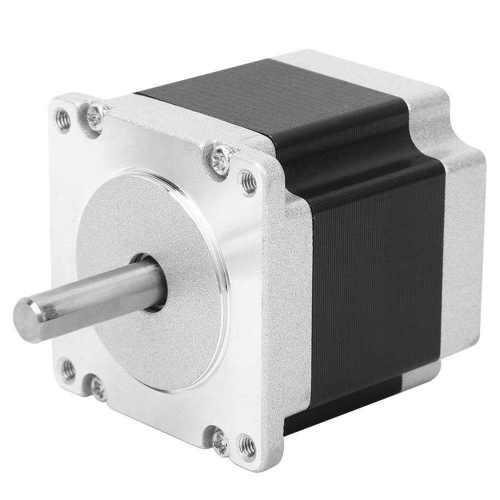 4 Pin Kablolu 3D Yazıcı Aksesuarları için NEMA 23 Step Motor 23HS5628 6.35mmCelsius8mm
