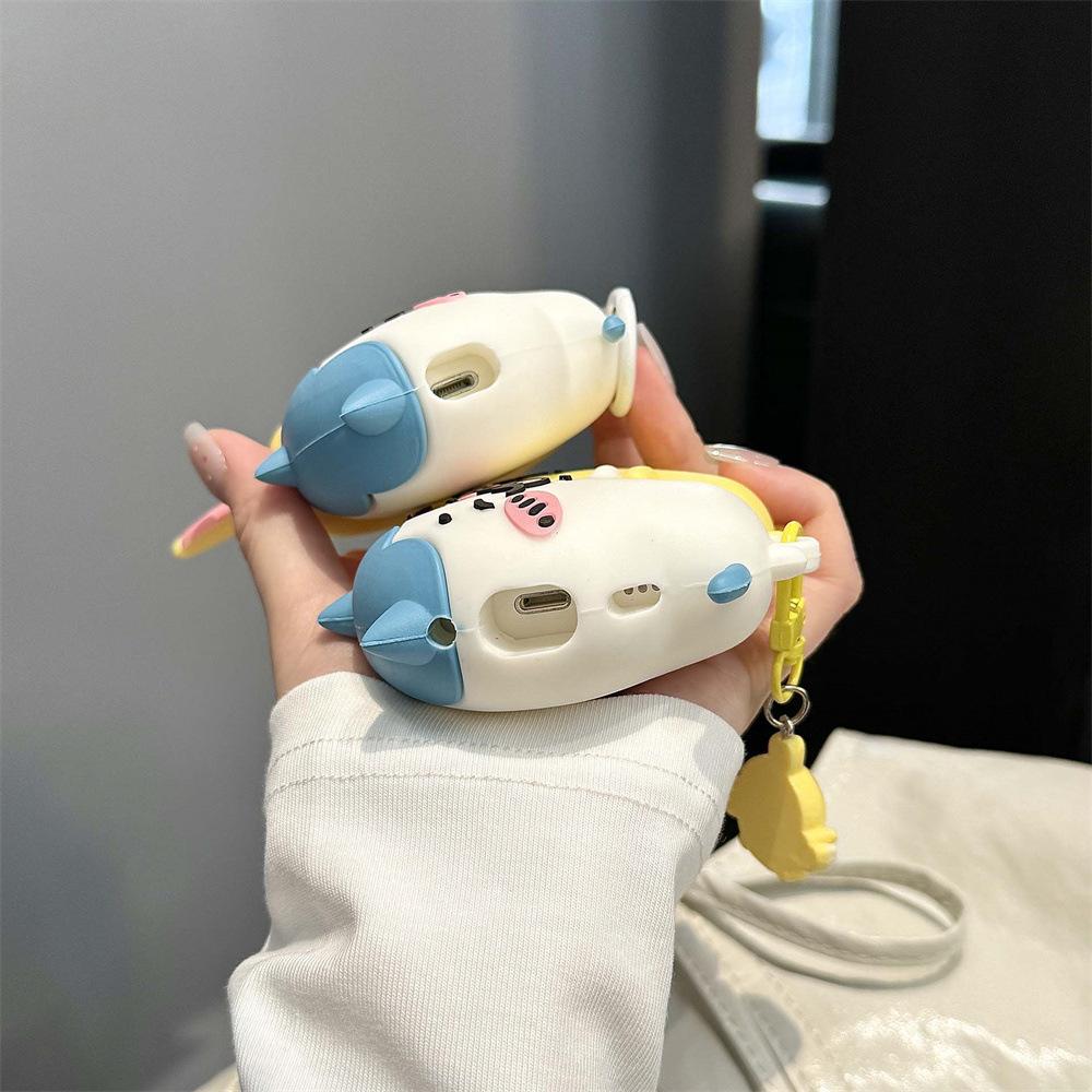 Hug jiika wow aiprods pro apple bluetooth headset case 1/1/1 generation small eight protective case usachi
