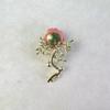 High-End Peony Brooch Straightens The Atmosphere, Retro Pearl Luxury Brooch Pin, High-End Temperament Accessories