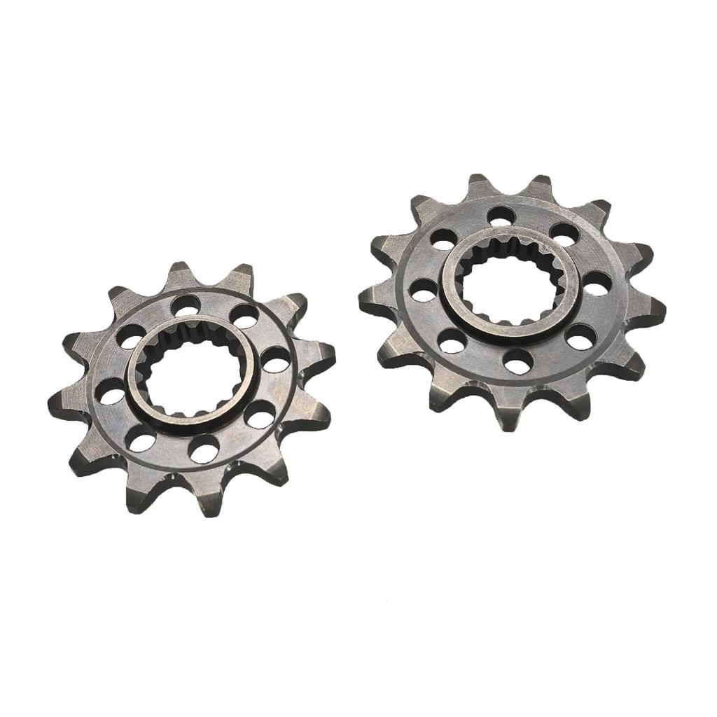 Forged Chrome-Manganese-Titanium 12T/13T Sprocket for Off-Road KTM Motorcycles.