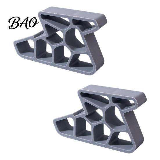 Sliding Window Stopper Wedge 2/3/4Pcs with Track Lock, Heavy Duty Safety Tool Free Security Wedge, No-Tool Installation Balcony Door Stop Lock