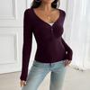 Women S Y2k Versatile Long Sleeve T Shirt Inner Wear