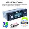 4.1" 1DIN 1080P HD Car In-Dash Digital MP5 Stereo Audio MP3 Player FM Radio Bluetooth 7 Colors Backlight With Steering Wheel  Control Remote