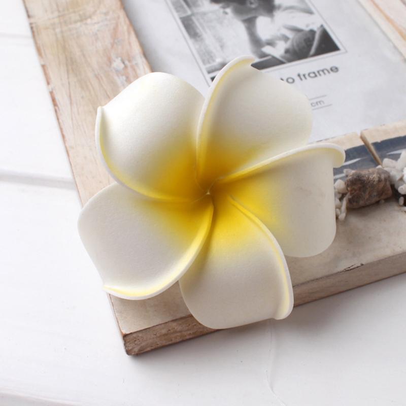 Sommer Plumeria Blume Haar Clips Für Frauen Mädchen Niedliche Haarnadeln Ei Blume Barrettes Hawaiian Hochzeit Party Haar Zubehör