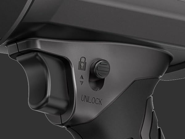 FORTO Compact Rechargeable 7 Light Child Carrying Emergency Power Gray Light, Powerful, Modes, Spot, Searchlight, Lock, Case, Supplies, Camping,