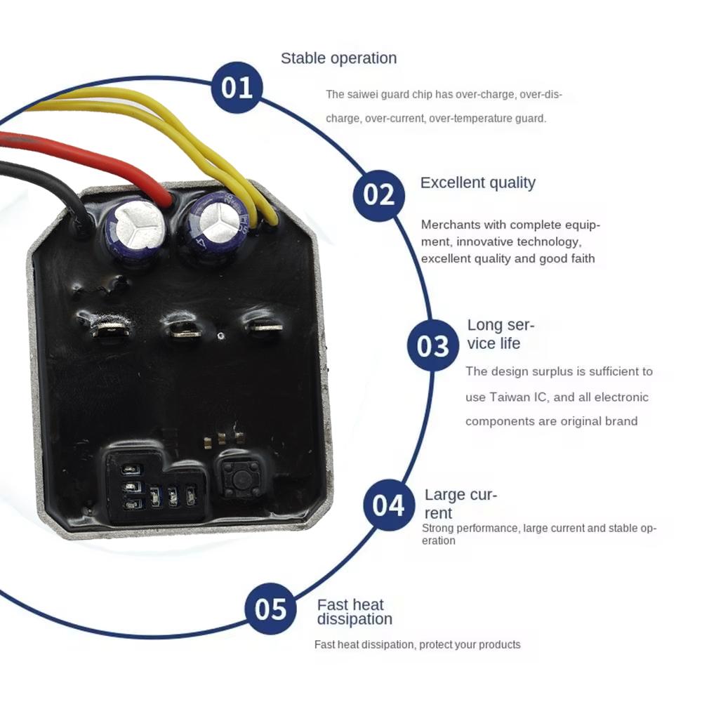 Bürstenloser Lithium-Elektrischer Winkelschleifer Steuerplatine 21V 60A Controller Treiber Motherboard Zubehör Geschwindigkeitsschalter Elektrowerkzeug