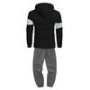 Herren  Freizeit  Kapuzenpullover  Kapuzenpullover  Hose  Fleece hinzufügen  Locker  Kapuzenpullover  Set
