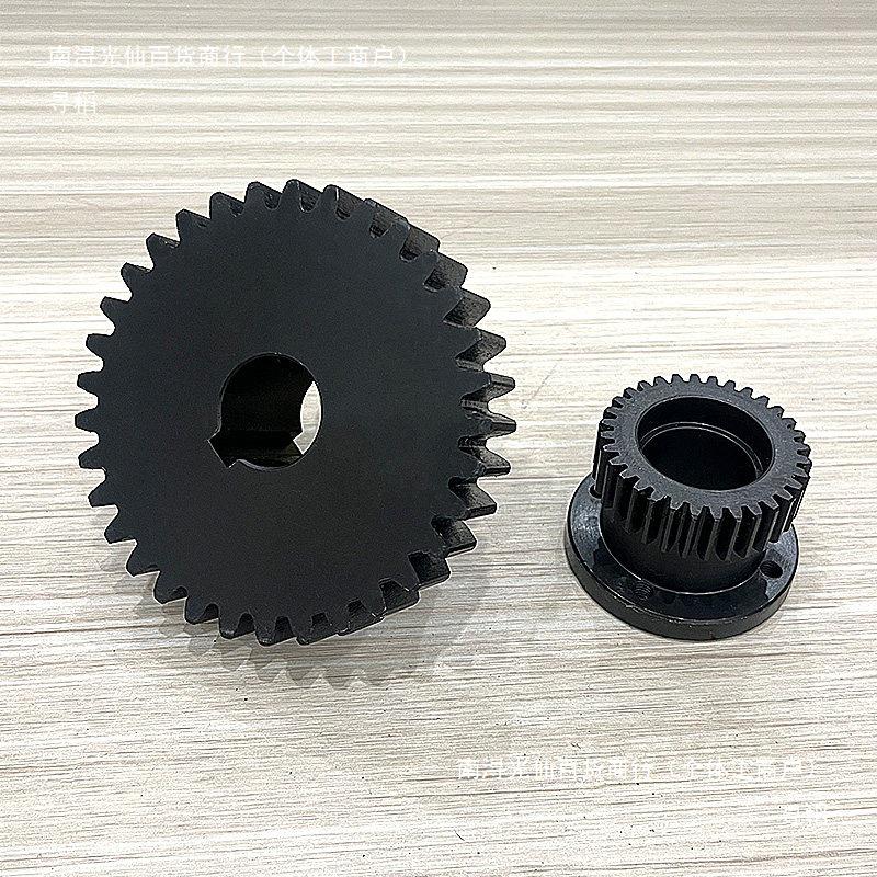 Steel Spur Gear Set: 12-120 Teeth, Motor Transmission Straight Tooth Design