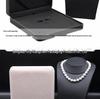 Flocked Jewelry Box for Necklace, Rings, Bracelets & Earrings - 4-Piece Set