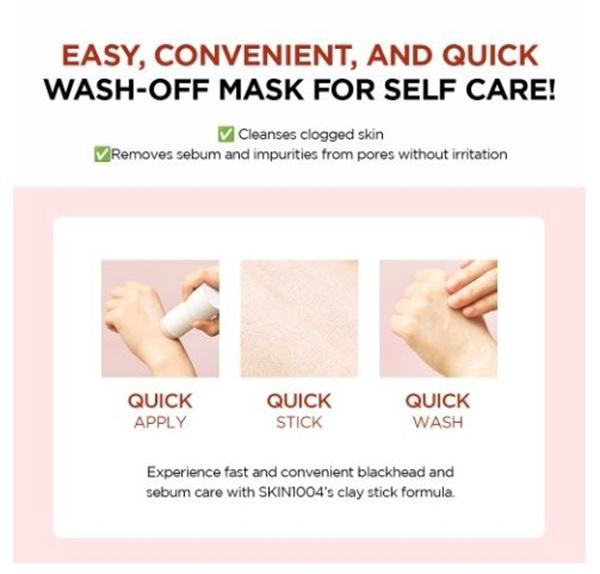 Skin1004 Madagascar Centella Poremizing Quick Clay Stick Mask