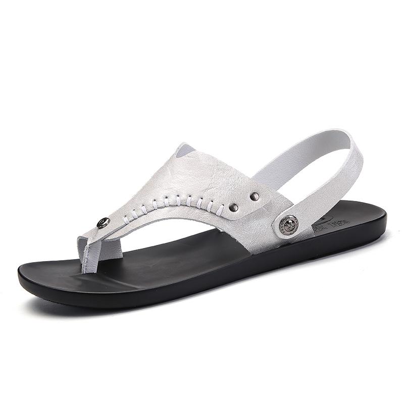 Fashion Summer Business Mens Sandals Soft Comfortable Non Slip Slippers Flip Flops Formal Outdoor Beach Shoes Platform Casual