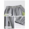 Children's Sports Pants for Spring and Autumn, Boys' Patchwork Pocket Jogger Pants, Loose Casual Sweatpants for Toddlers