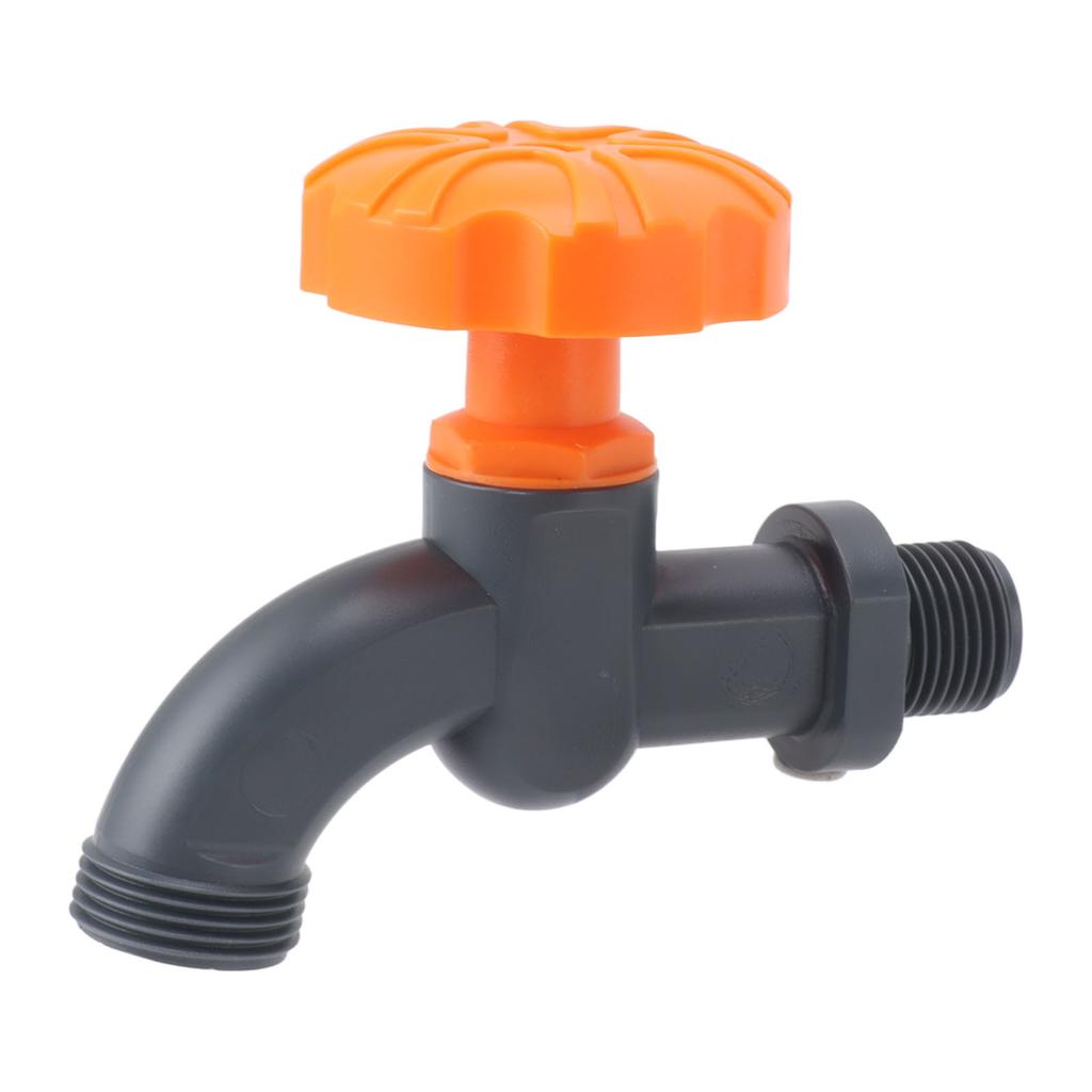 Hose Bibb Multifunctional Plastic Steel Sealing Leakproof Garden Water Hose Bibb for Aquarium Fish