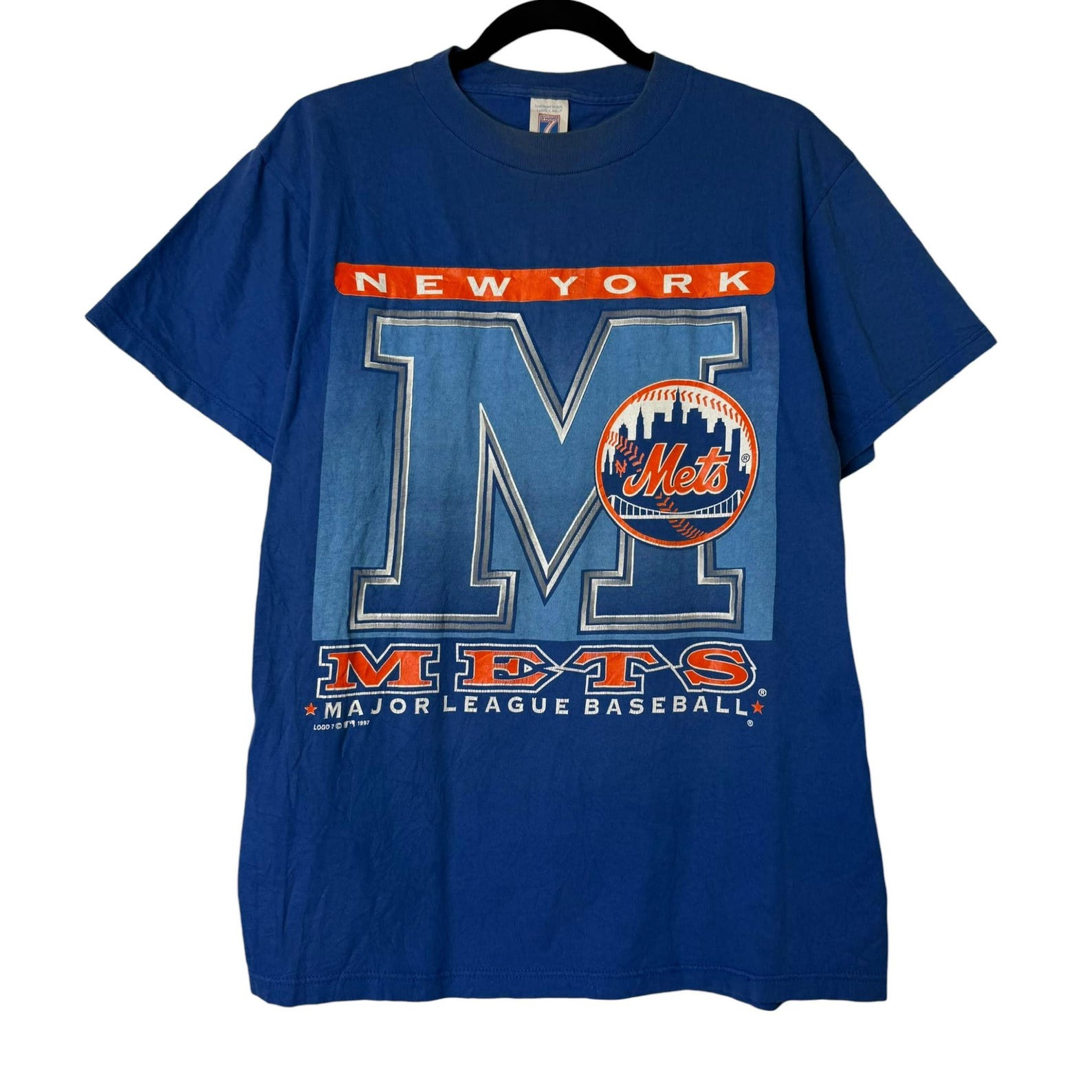 1997 New York Mets MLB T shirt Sz M (B1665) S