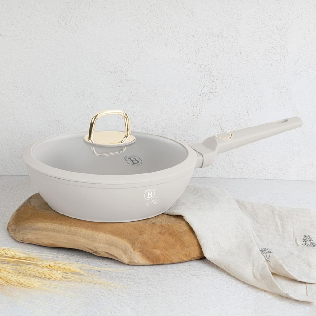 TITANIUM DEEP FRYPAN 24cm BERLINGER HAUS BH-8062 SAHARA