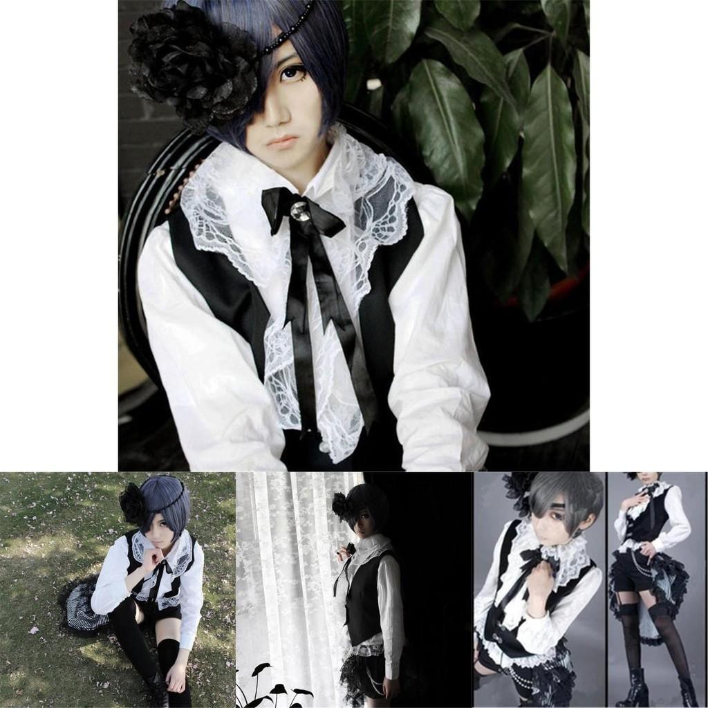 Exquisite Black Butler Ciel Phantomhive Cosplay Costume With Perfect Stitches