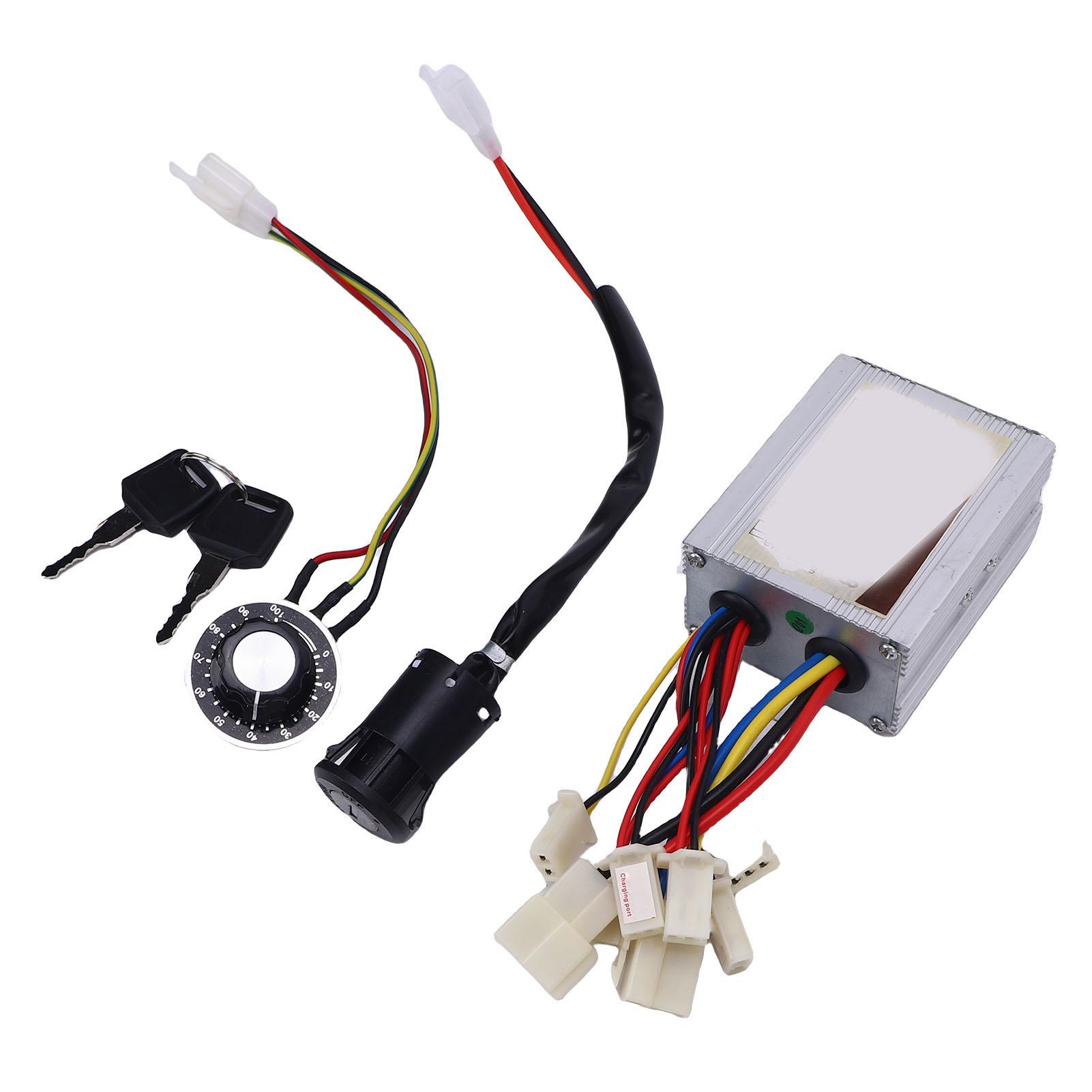 

Direct Current Motor Speed Controller Cycling Control Knob Switch 350W with Electric Door Lock