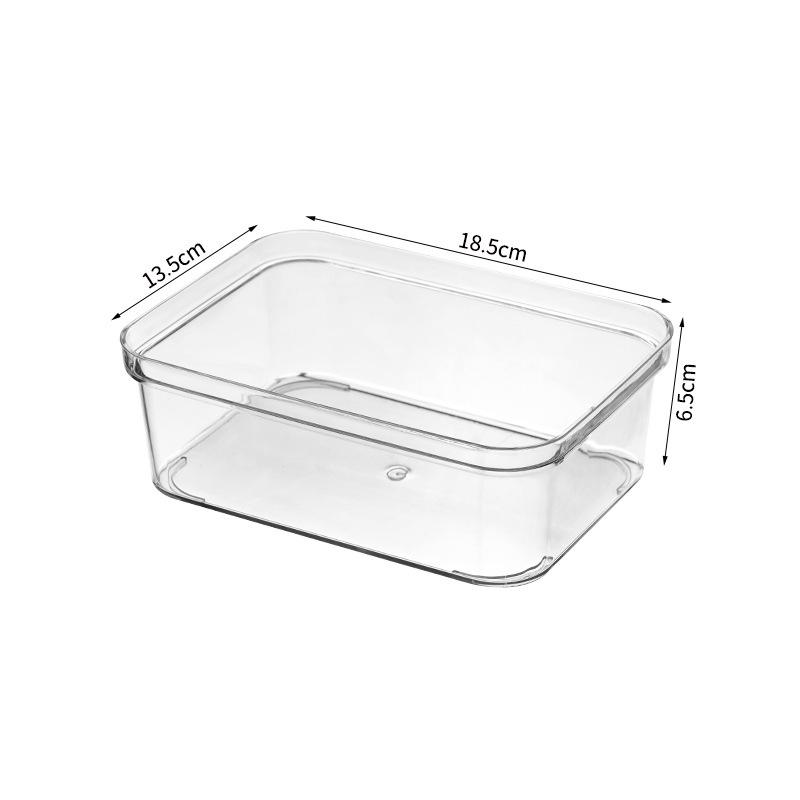 Portable Anti-Oxidation Transparent Jewelry Storage Box for Earrings, Studs, Necklaces, Rings