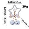 Christmas Decorations Five Pointed Star Bell Accessories Pendant Diy Christmas Tree Decorations Bow Knot Bell Window Props