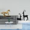 Horse Deer Sculpture Figurine Artwork Collectible Ornament Statue for Desk Tabletop Decoration