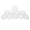 10pcs Nail Art Storage Box Multipurpose Round Jewelry Bead Storage Box for Nail Decoration Jewelry