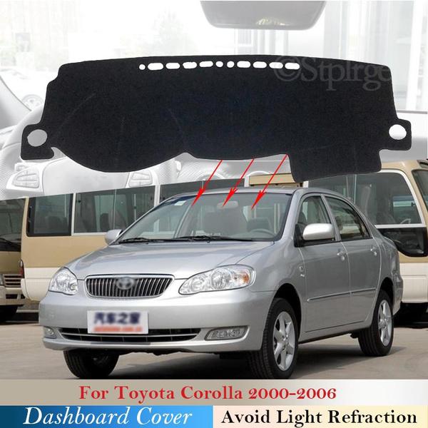 

Защитная крышка приборной панели Corolla E120 E130 2000 2001 2002 2003 2004 2005 2006 Солнцезащитный ковер на приборной панели автомобиля