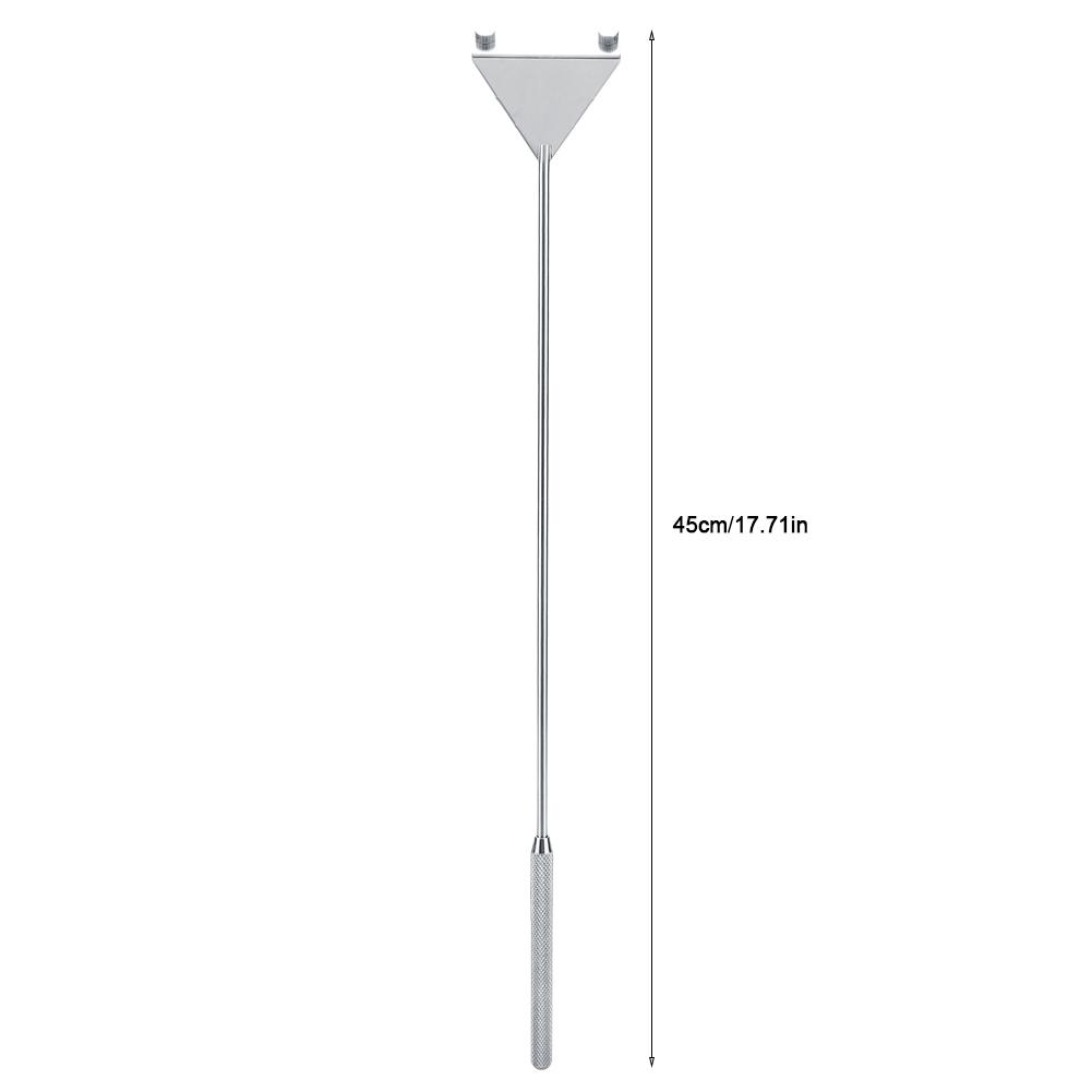 Stainless Steel Rust Proof Scraper Aquarium Fish Plant   Cleaning Tool(45cm, Wide)