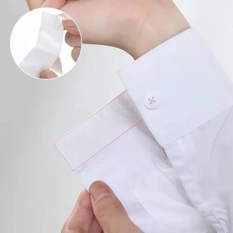 8/80M Hat Shirt Collar Anti-dirty Grime Protector Fixing Sticker Self-adhesive Disposable Tape Rolled Sweat-absorbent Tape