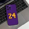 Basketball K-Kobe B-Bryant 24 Handyhülle Für iPhone 17,16,15,14,13,12,11 Plus,Pro Max,XS,Weiche Silikon Schwarze Hülle